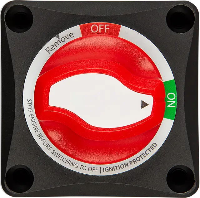 Battery switch ON-OFF 48V (top)